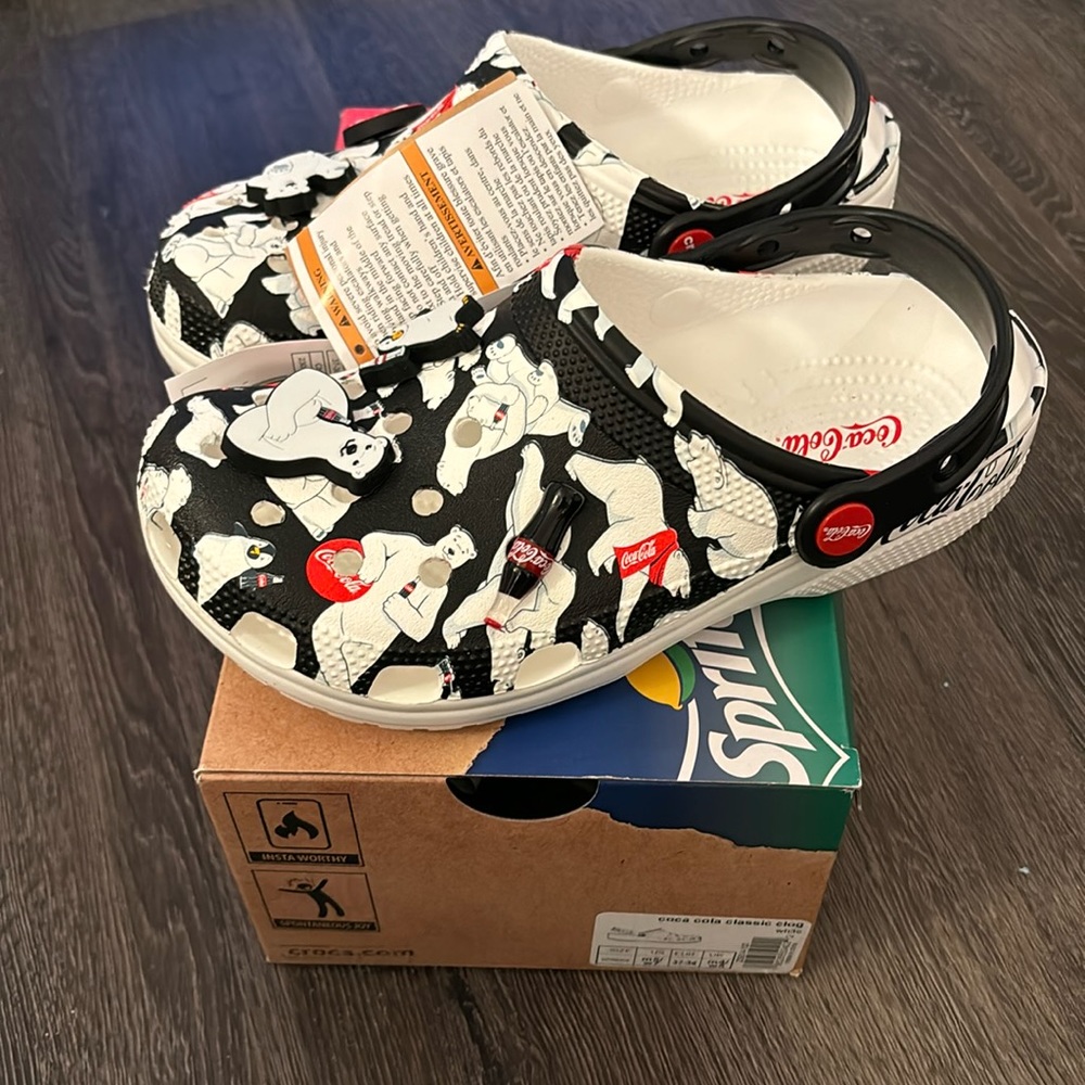 BNIB COCA COLA CROCS